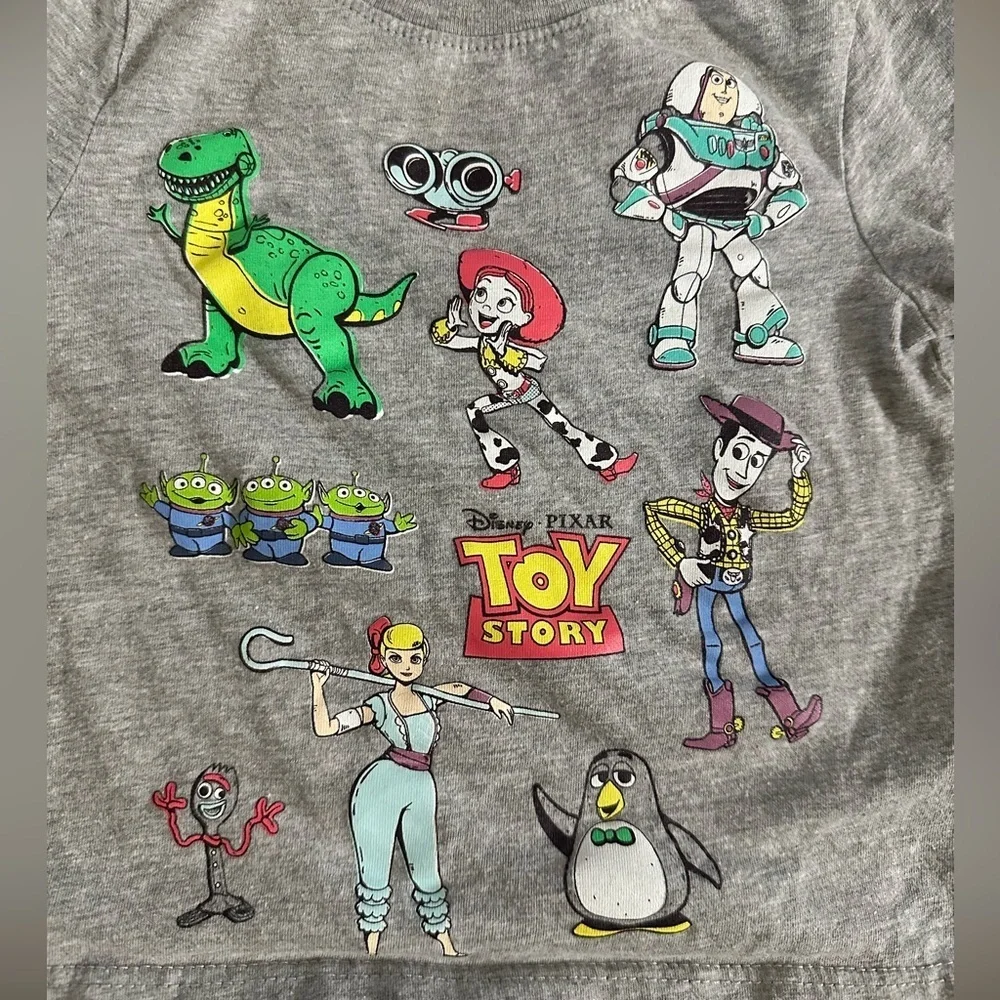 Gray kids Toy Story Graphic T-Shirt